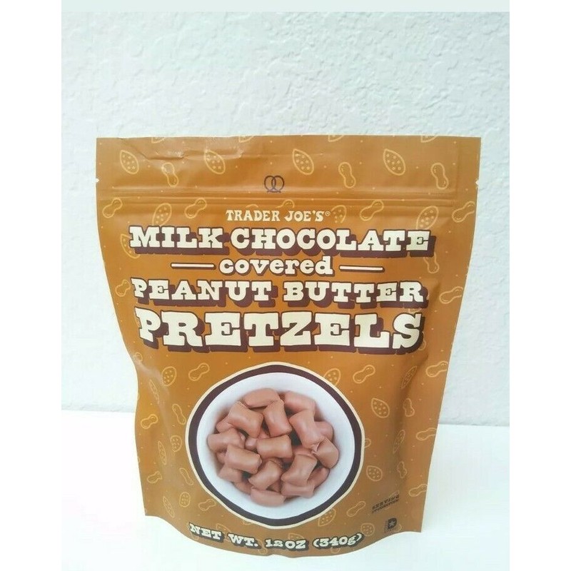 Trader Joe's NEW TRADER JOE'S MILK CHOCOLATE COVERED PEANUT BUTTER