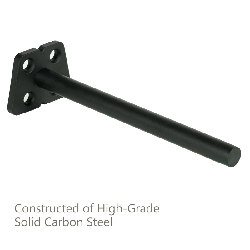 NEODROP 4-Pack 4 Inch Hidden Floating Shelf Bracket, Heavy Duty