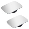 Rectangle Blind Spot Car Mirror - 2" Frameless HD Glass