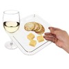 True Clear Appetizer Cocktail Plate Clear Set of 1
