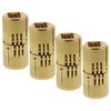 4x ToniTec Drill-in Hinge 10 mm Invisible Exact Cylinder Hinge