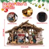 Ovewios Christmas Nativity Sets