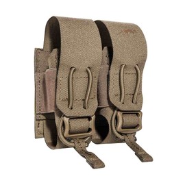 Tasmanian Tiger TT 2 SGL Flashbang Pouch Molle Compatible Slip Pouch for Two 40 mm Grenades/Flash Bangs, Coyote Brown
