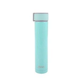 Oasis Skinny Mini Stainless Steel Double Wall Insulated Drink Bottle 250ml Green