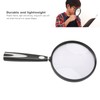 Handheld Magnifying Glass 2X 4X Handheld Reading Magnifier Skid Resistance