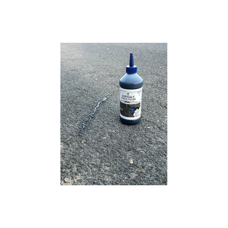 Bluestar Flexible Asphalt Crack Filler, DIY - No Special Tools