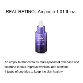 Ahc Real Retinol Juego De Ampolla + Crema + Corrector