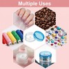 15 Pcs Sample Containers with Lid 2/3/5g Mini Travel Jars