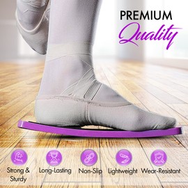 Ballet Spin Turn Board for Dance - Pirouette Board for Figure Skating - Training Equipment for Dancers - Make Your Turns, Pirouette and Balance Better - Training Practicing Tool Releve Platform