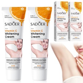 Underarm Cream, 50 g Skin Cream, for Armpits, Knees, Elbows, Inner Thighs, Pack of 2