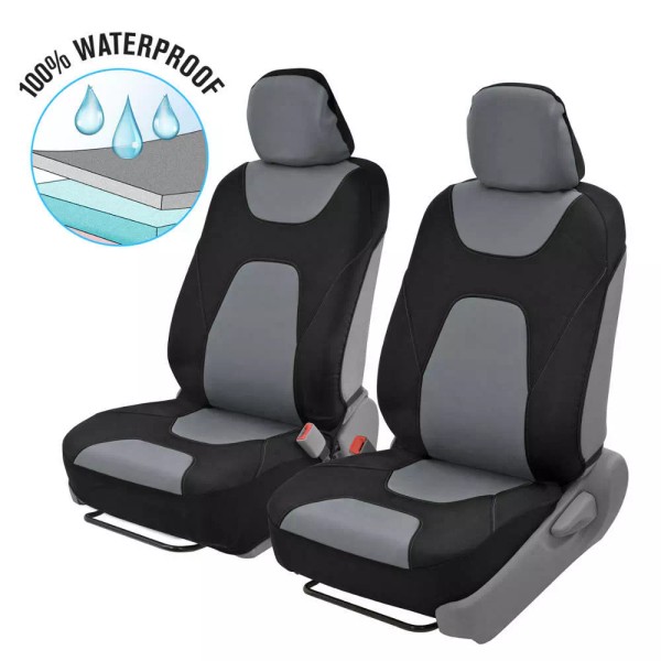 Motor Trend Black Motor Trend Waterproof Car Seat Covers +