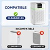 Sinnya ClearAir-A5 Replacement Filter Compatible with VEWIOR ClearAir-A5, 3-in-1 H13