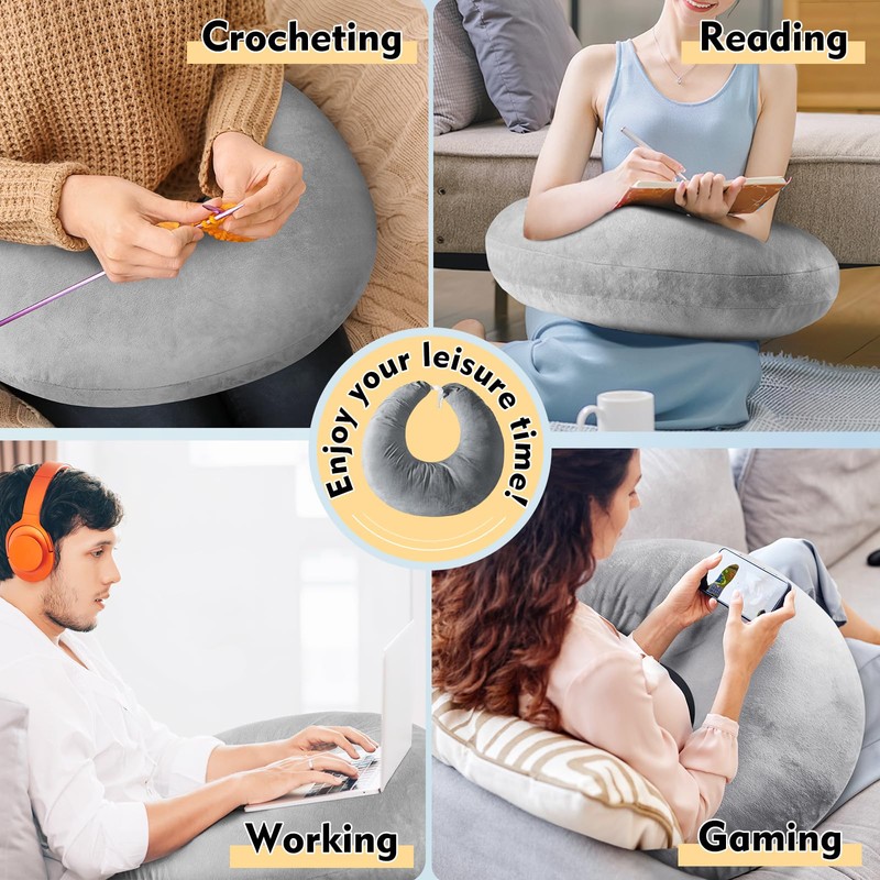 vamorry Gaming Pillow Arm Support Pillow for Bed & Sofa: