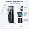 Portable Mesh Nebulizer-Style Mist Device with LED Display – Quiet