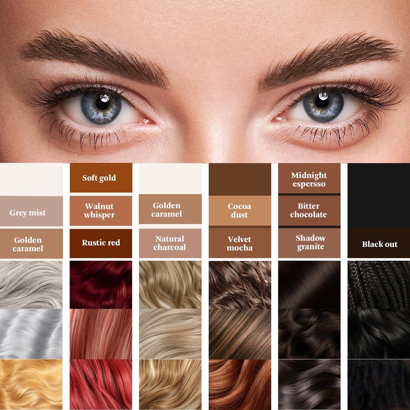 Dark Grey Eyebrow Pencil for Women, Deep Gray Eyebrow Pen