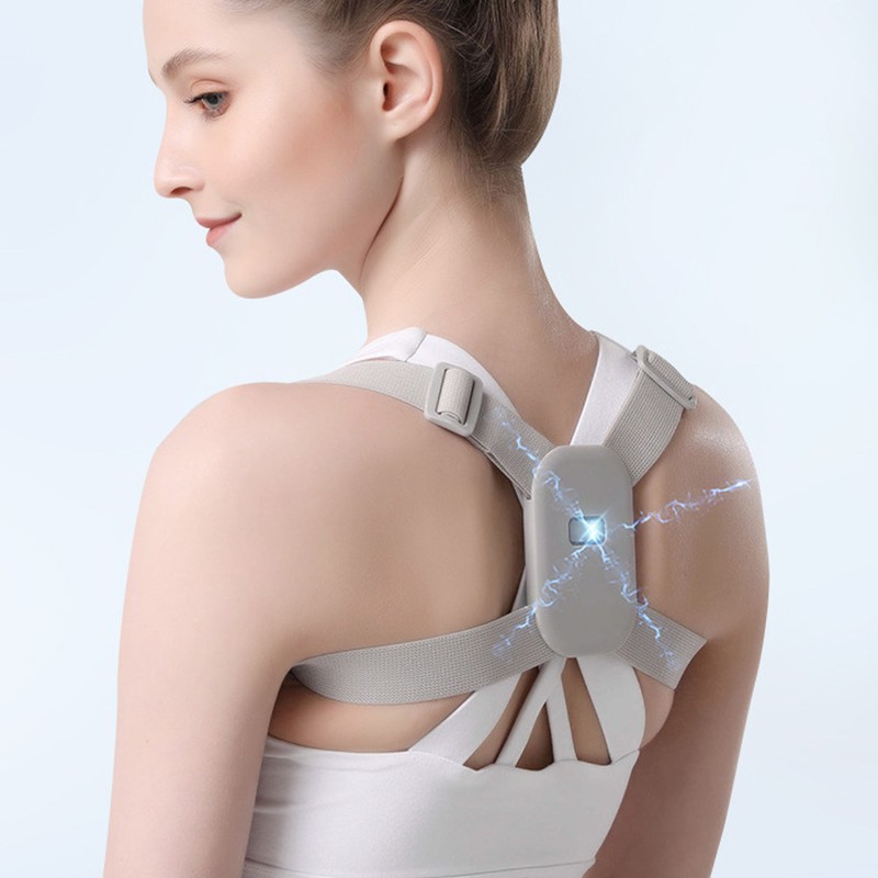 Intelligent Posture Corrector Adjustable Shoulder Back Straightener Support Upper Back