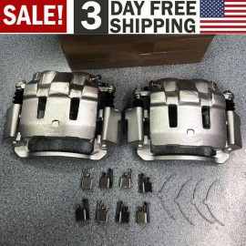 Unbranded Front Disc Brake Calipers w/ Bracket for Ford Excursion F-250 F-350 Super Duty