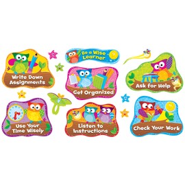 Owl-Stars!™ Study Habits Bulletin Board Set