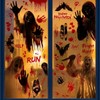 Halloween Window Clings Ghost Bat Witch Decorations