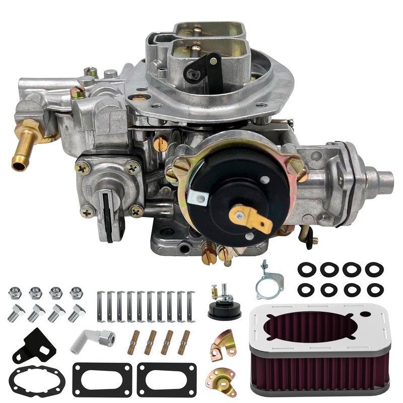 New Carburetor 2 Barrel with Air Cleaner Assembly for Weber