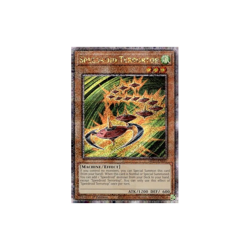 Speedroid Terrortop - MP24-EN040 - Quarter Century Secret Rare -