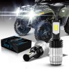AQJ 2pcs Headlight For Yamaha YFZ450 YFZ450R Raptor 700 700r