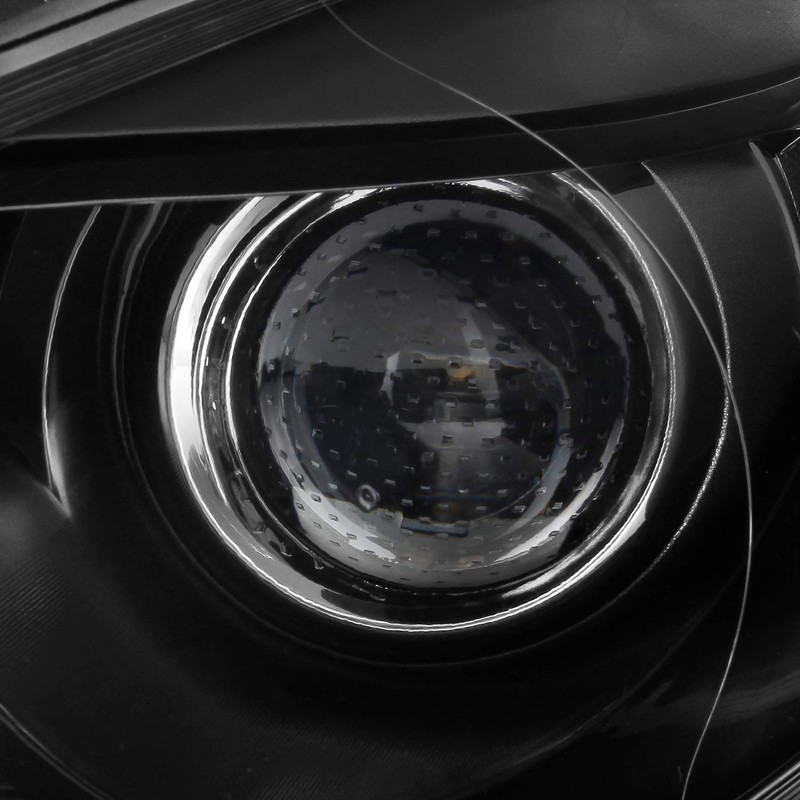 AKKON - For Dodge Dart Halogen Type Black Driver Left