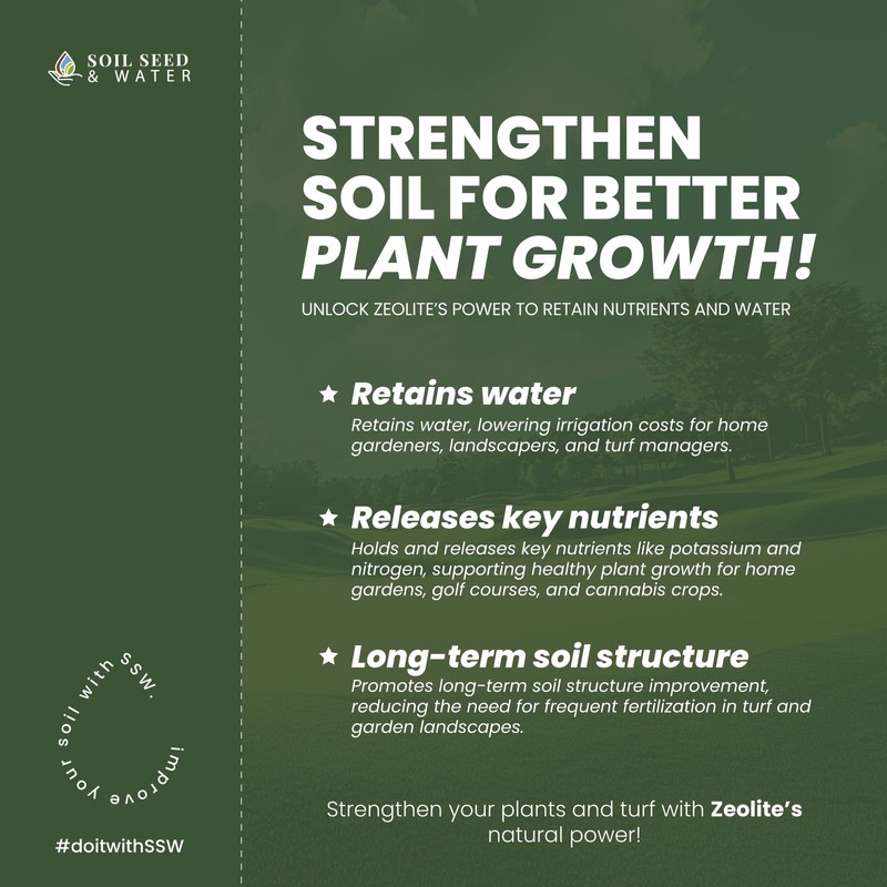 Soil Seed & Water Zeolite
