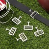 Dunzy 50 Pieces Shoulder Pad T Hook Football Pad T