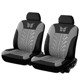 Car Seat Covers Complete Set, Car Seat Protector Inner Covers Fits Most Models of Cars, Trucks and SUVs (GY2) Car Interior