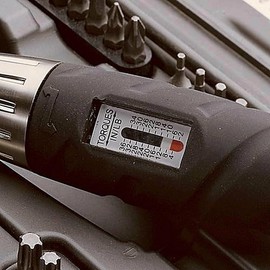 Kings County Tools Adjustable Torque Screwdriver Kit | 28 SAE Size Bits Included | ¼” Drive Shank Adapter | 2-36 Inch Pounds of Torque | Increased Control and Functionality | Durable Carrying Case