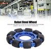 Omni Wheel 4in Omnidirectional Aluminium Alloy Hub Component Part for