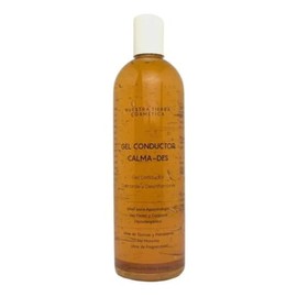Nuestra Tierra Cosmética Gel Conductor Calma-Des, Calmante y Desinflamante, Uso Facial y Corporal, 500 g