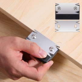 Edge Banding Trimmer, 2 Pcs Mini Edge Band Cutter Hand Planer Cutter Professional Veneer-Edge Woodworking Trimming Deburring Tool for Wood, Veneer, PVC, ABS