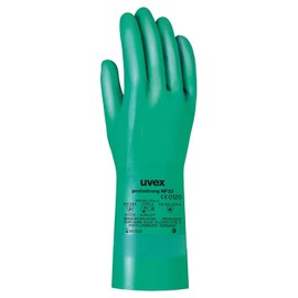 Uvex nitrile chemical gloves, high quality protection against chemical and mechanical risks (9)