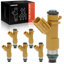 A-Premium Set of 6 Fuel Injectors Compatible with Honda Accord 2005, 3.0L