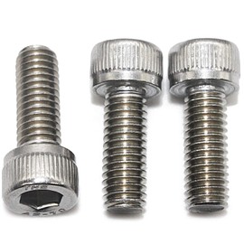 M5 x 30 mm (Pack of 50) Cylindrical Hex Socket Screws ISO 4762 - DIN 912 - Threaded Screws - Stainless Steel A2 V2A