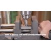 Drill America DEWCHAT Series High-Speed Steel Chatterless Countersink, 6 Flute,