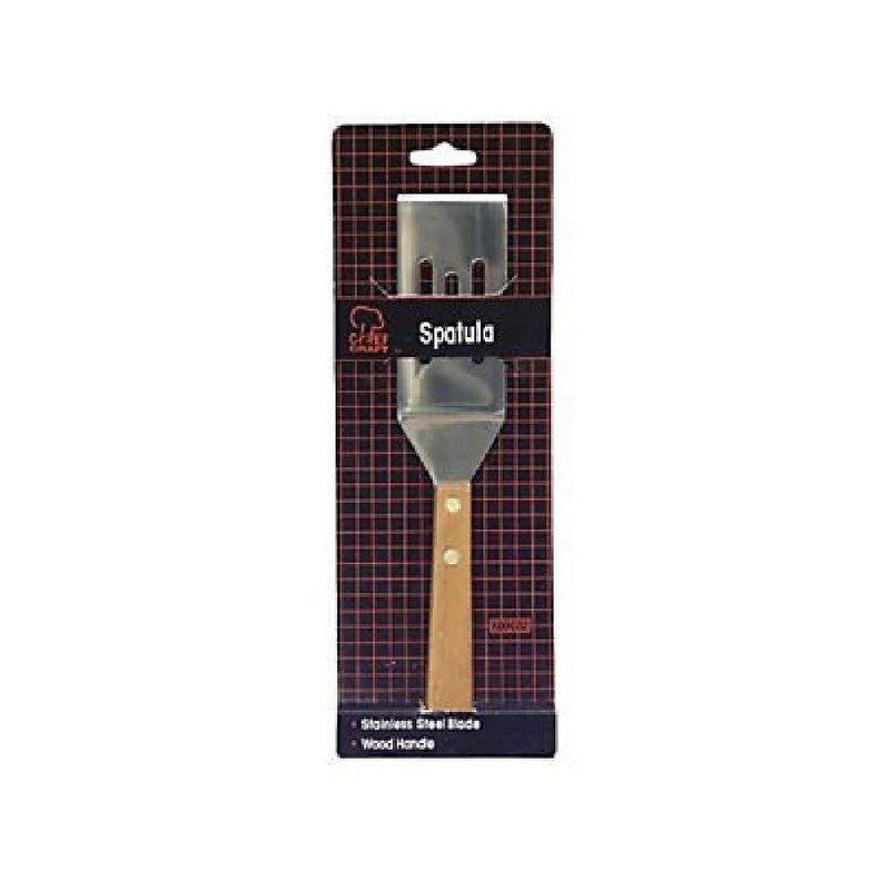 Chef Craft Stainless Steel 8-Inch Long Mini Slotted Blade Turner