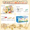 TYORORO Carpenter Toy, Wooden Assembly, Carpenter Pretend Play, Car, DIY,