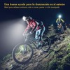 CREADY Pack de 2 linternas LED recargables Linterna frontal con