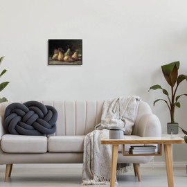 Stupell Industries Classic Pears Still Life Giclee Framed Wall Art, Design by Lettered and Lined