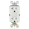 Leviton Dual-Function AFCI/GFCI Outlet, 20 Amp, Self Test, Tamper-Resistant with