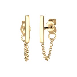 Elli Geo Earrings 925 Silver Women's, Silver, Gold