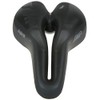 SMP Unisex - Adult Hybrid Gel Saddle, Black, One Size