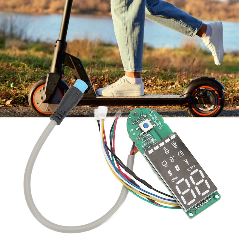 Electric Scooter Dashboard Circuit Board Bluetooth Board Replacement Parts for