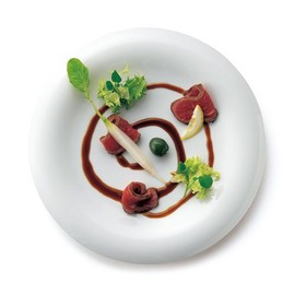 Alte 9.4 inches (24 cm) Soup Plate, White Tableware, Made in Japan