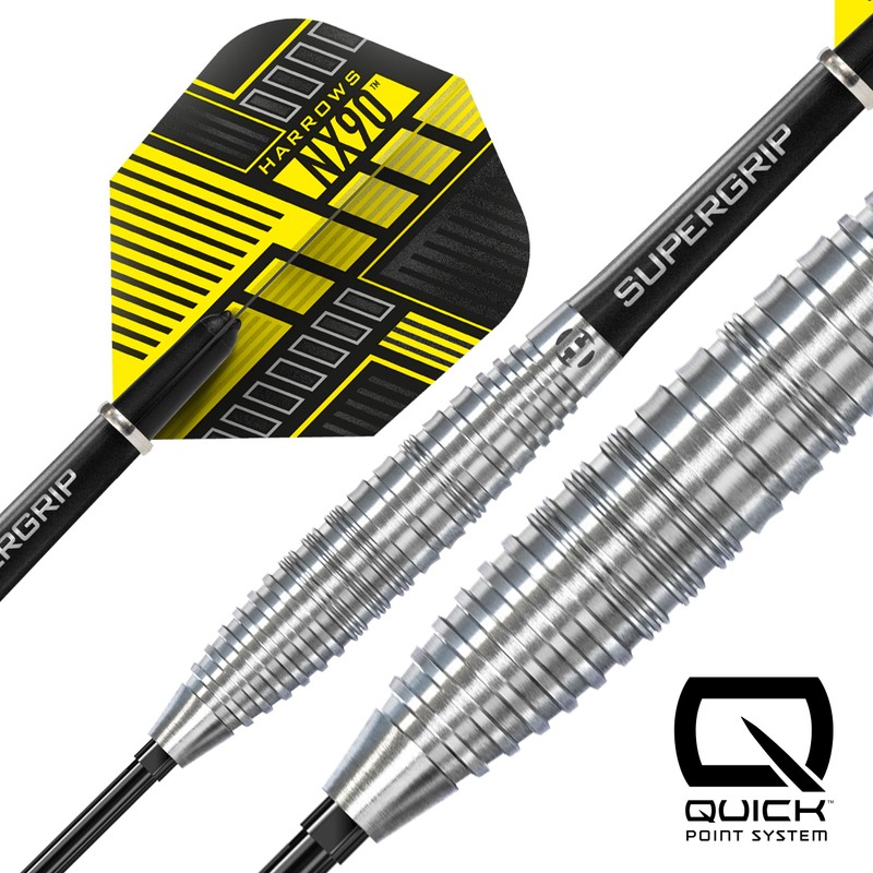 Harrows NX90 Bomb Shape Darts Set (23G Quick Point) I