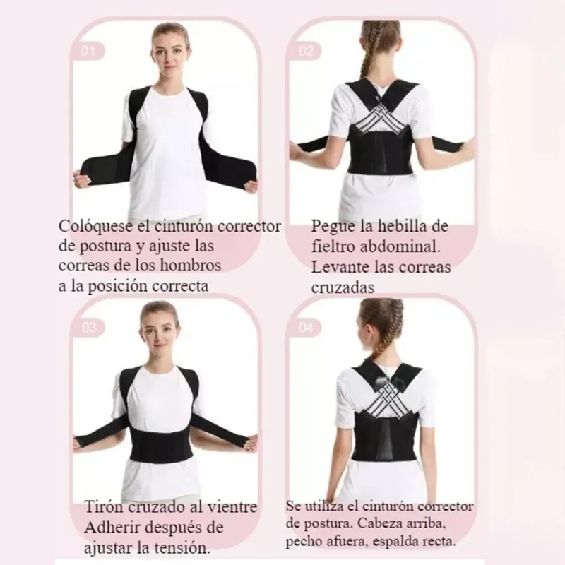 Chaleco Corrector De Postura Ortopédico Lumbar Unisex