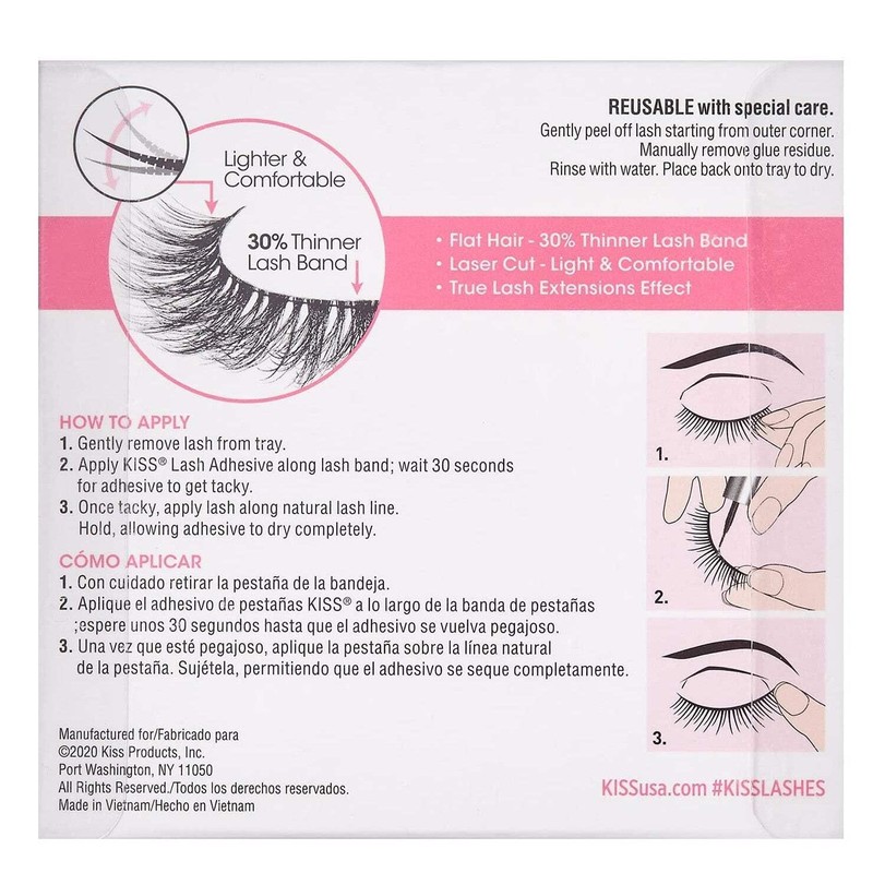 Kiss Luxtensions Eyelashes Hollywood Strip 06